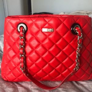 Kate Spade Gold Coast Red Bag